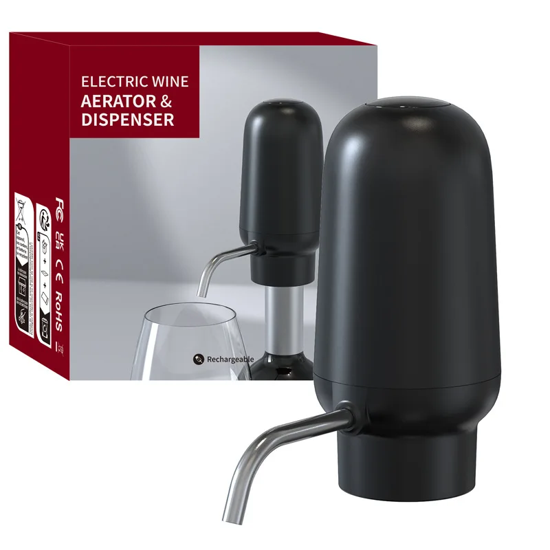 Интеллектуальный электрический диспенсер для вина, диспенсер для мгновенного вина красного вина, ‌ Герметичный многофункциональный дозатор лозы для хранения ликера