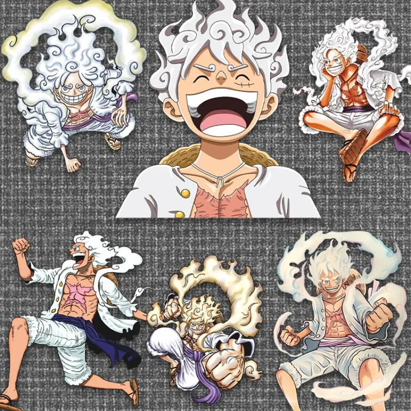 

Anime stickers One Piece stickers Luffy fifth gear car stickers scratches cover motorcycle electric car personality