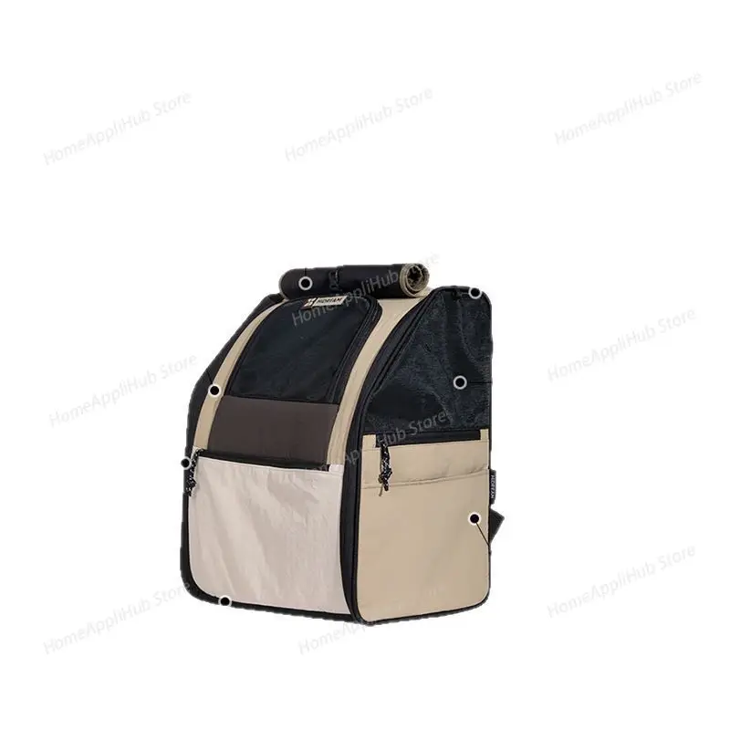 Pet Bag Cat Dog Tent Bag with Cat Nest Large Capacity Go Out Portable Breathable Double Shoulder Cat Bag