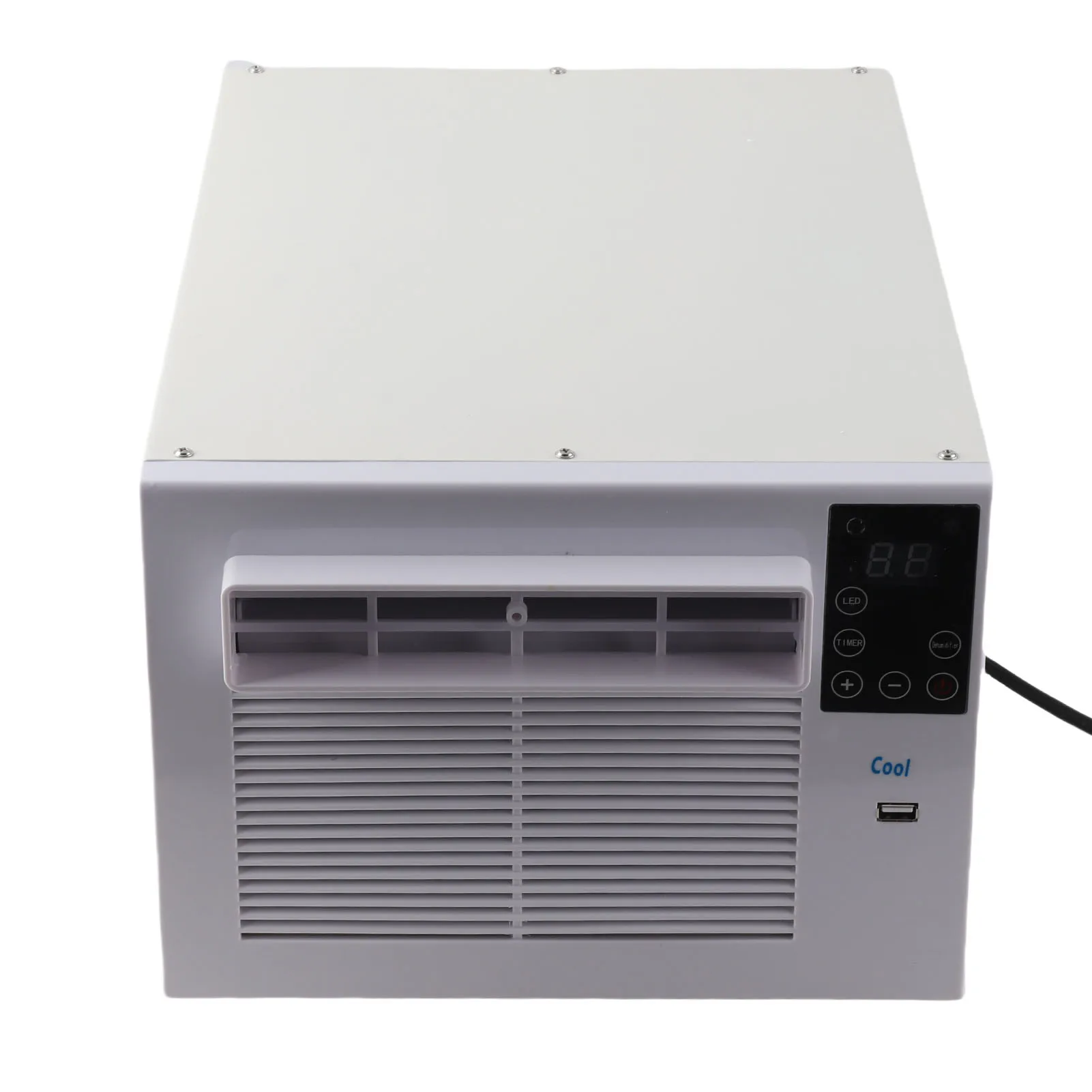 Aire acondicionado compacto portátil, enfriador de aire táctil con Control remoto, alta eficiencia de enfriamiento, duradero para acampar al aire libre, coche, cocina