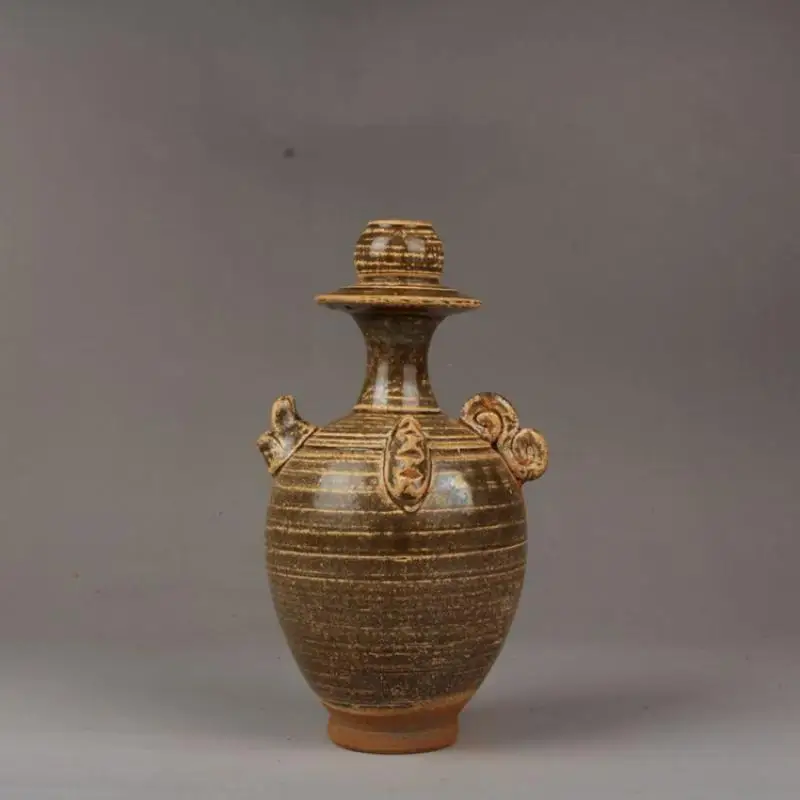 

7" Collect China Jindezhen Yue Kiln Secret Color Glaze Porcelain Hold Pot