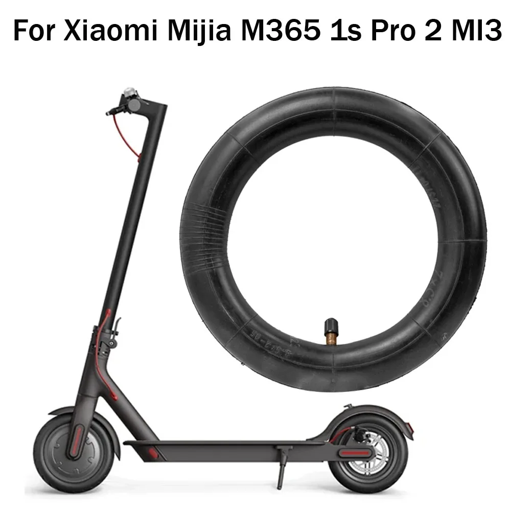 For Xiaomi Mijia M365 1s Pro 2 MI3 E-Scooter Straight/90°/0° Rubber Tube 8.5Inch Anti-slip Tire for Gotrax GXL V2 Hiboy S2 Pro