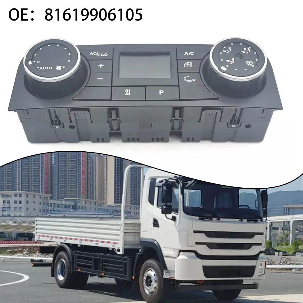 

Car A/C & Heater Control Panel/Climate Control Switch For MAN TGS TGX TGL TGM 81619906105 ABS Metal Accessories For The Car