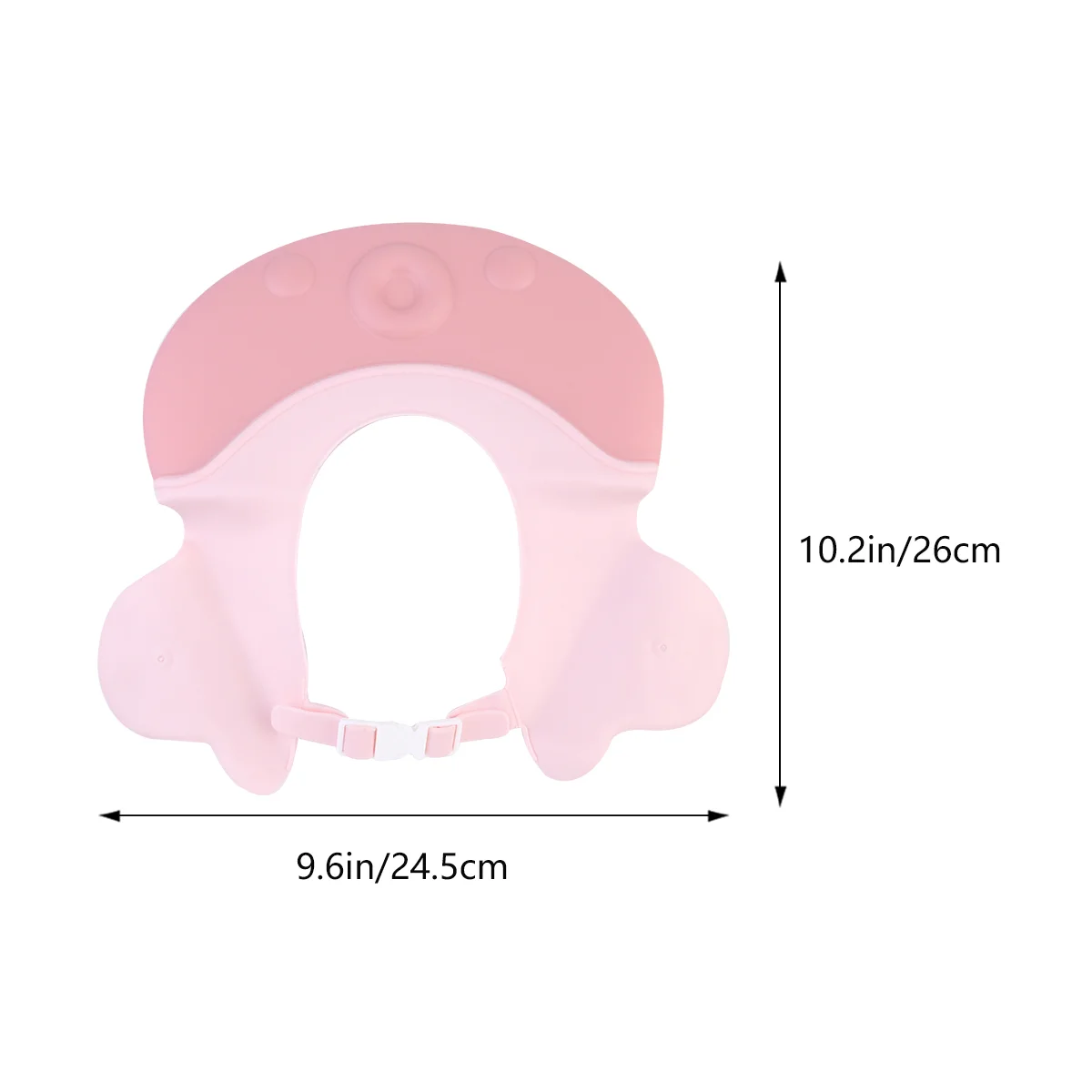 Шапочка для ванны, шампунь, очаровательный шампунь, практичный шампунь, головные уборы для маленьких детей (светло-розовый), шапочка для детского шампуня