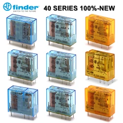 FINDER 100%-nuovo 5 pz 40.52 40.61 40.31 24VDC 230VAC 12VDC 8A 2CO 16A 1CO 40serie Pcb relè originale