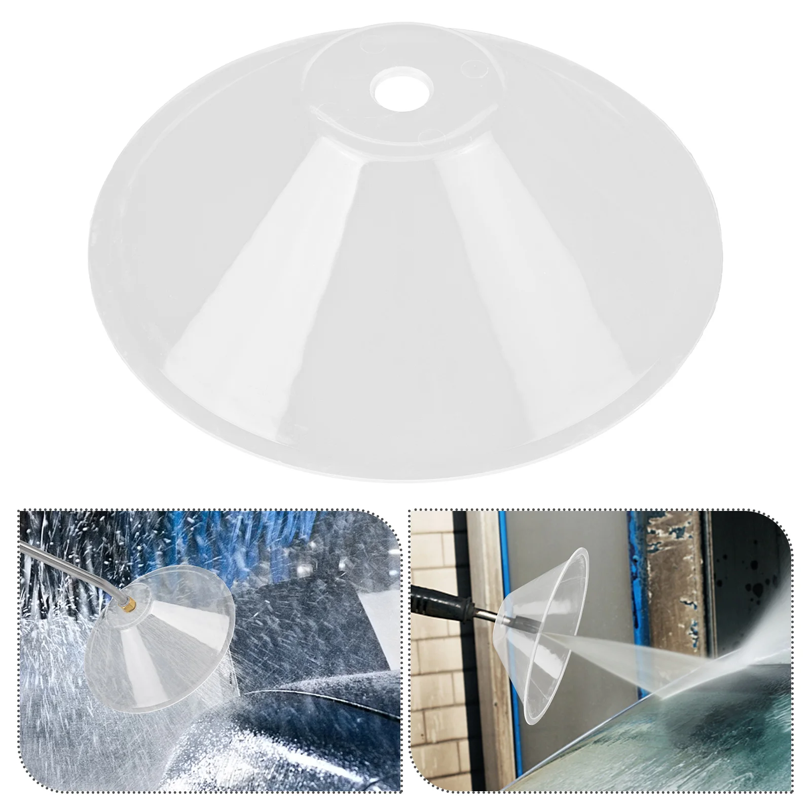 

High Pressure Safety Splash Shield Durable Lightweight Cover Portable Housing For Washer Part Guard Cover Accessory