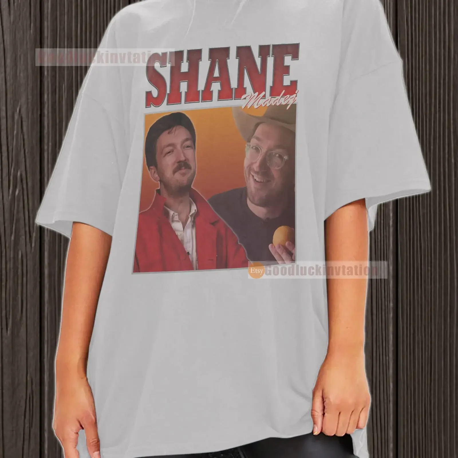 Shane Madej T Shirt Cotton Vintage 90 amp 39 s Crewneck vintage Washed streetwear Breathable Top For Everyday Wear homme Casual