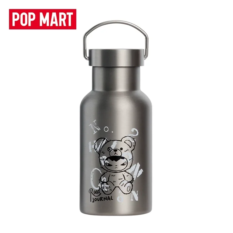 POPMART HIRONO Road Journal Serie Thermische Reisebecher Blindbox Spielzeug Kawaii Anime Figur Überraschungs-Mystery-Box Puppen Mädchen Geschenk