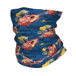 Custom Lightning McQueen Racing Car Neck Gaiter Women Men UV Protection Winter  Bandana Scarf for Ski