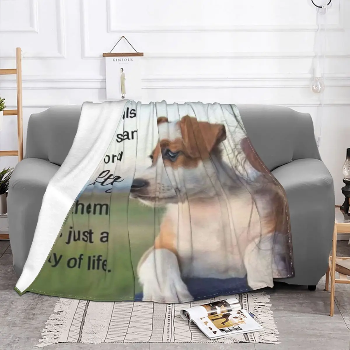 Jack Russell Terrier 1176 Blanket Bed Blankets Blankets And Throws Throw Blanket