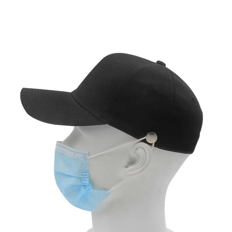 

Baseball Cap with Mask Holder & Sweat-Wicking Fabric, Adjustable Strap Unisex Outdoor Sports Hat Quick-Dry Sun Protection