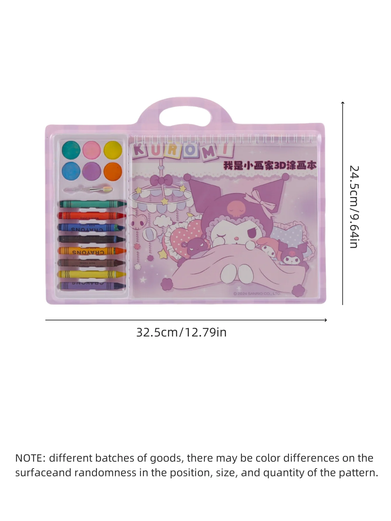1pc Fun 3D Drawing Notebook Cute Cartoon My Melody Kuromi Cinnamoroll Drawing Notebook Cute Cartoon Drawing Notebook