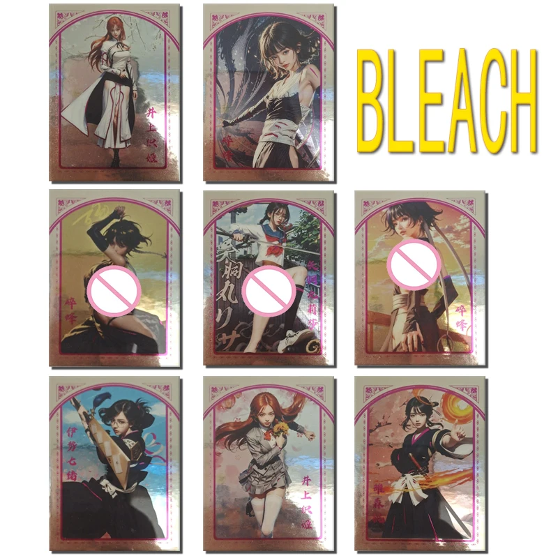 

Laika BLEACH QR card Inoue Orihime Nanao Ise Kuchiki Rukia Neliel Tu Oderschvank Game Collection Birthday Christmas gifts