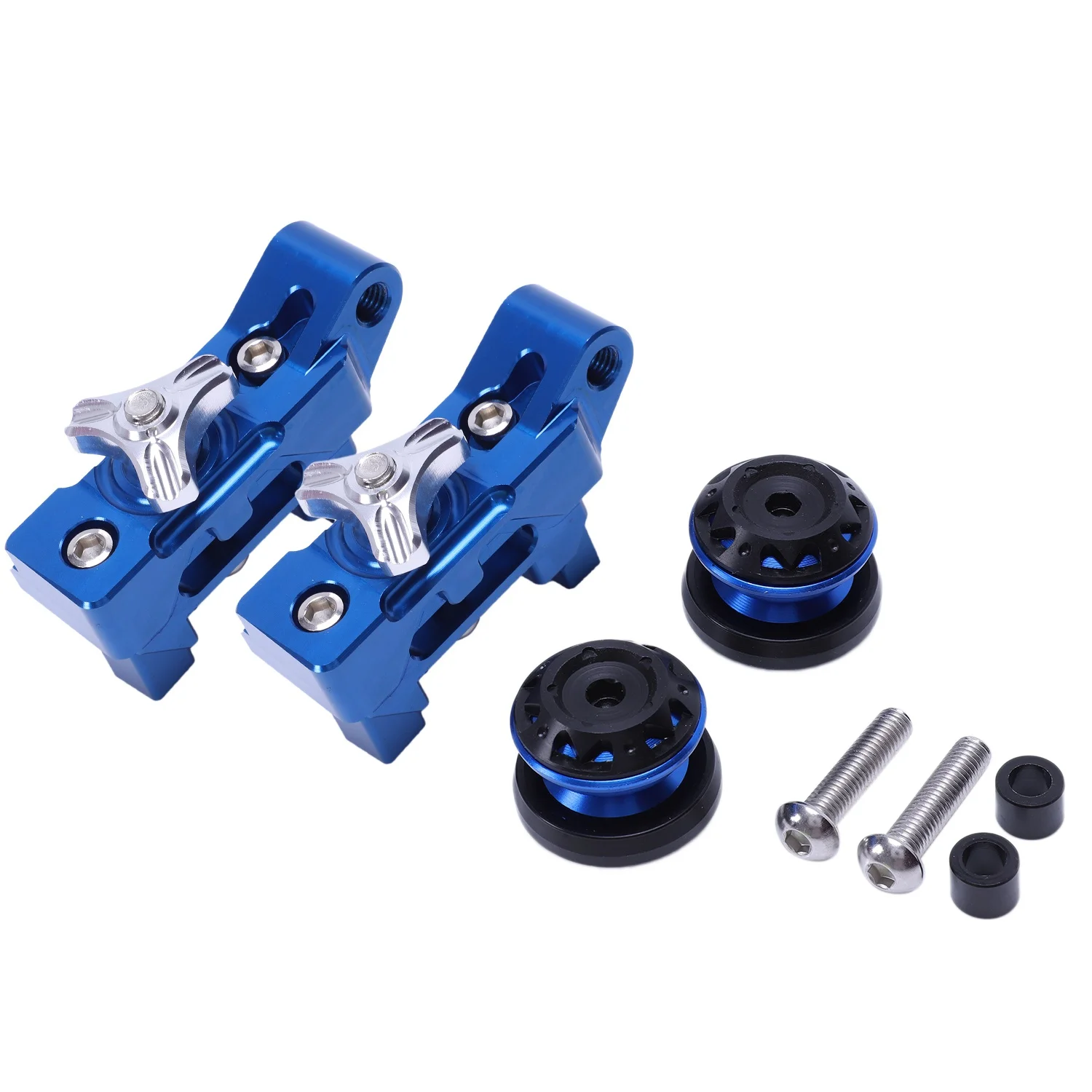 

Motorcycle CNC Aluminum Chain Adjusters with Spools Slider for Yamaha MT-07 FZ-07 MT 07 FZ 07