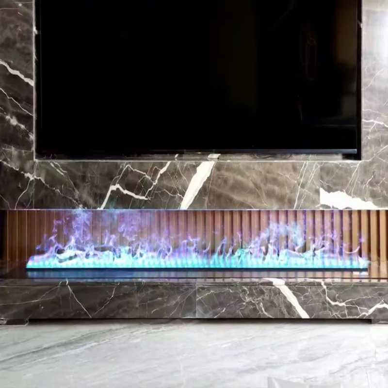 CRUISE 2000mm Hot Selling WIFI APP Control Multi-colors Electric Steam 3d Intelligent Atomizing Fireplace For Living Room