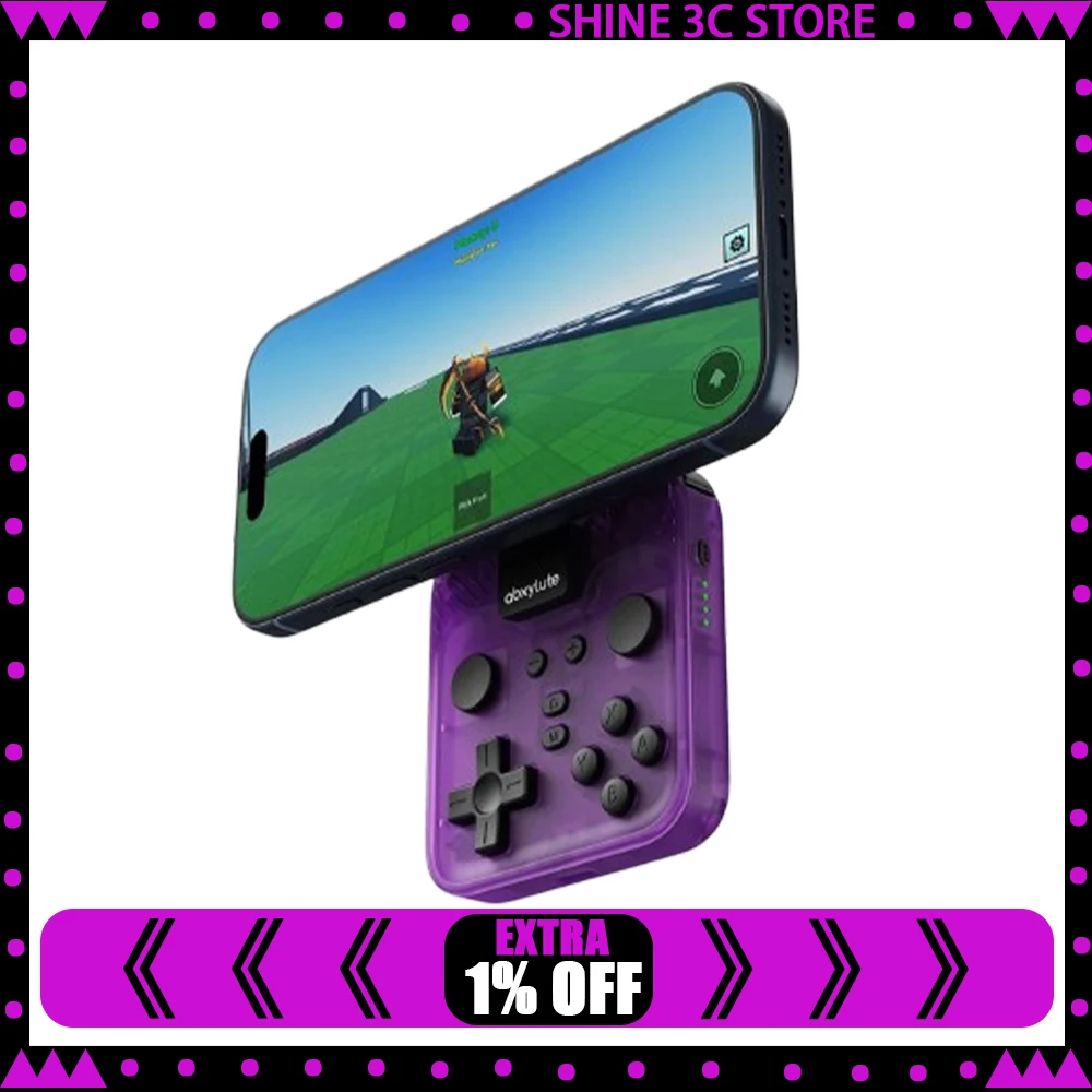 

Abxylute M4 Snap-On телефонный контроллер, магнитный мини-мобильный Gampad, портативный ретро-контроллер с MagSafe Snap для IOS/Android/переключателя/ПК, подарок