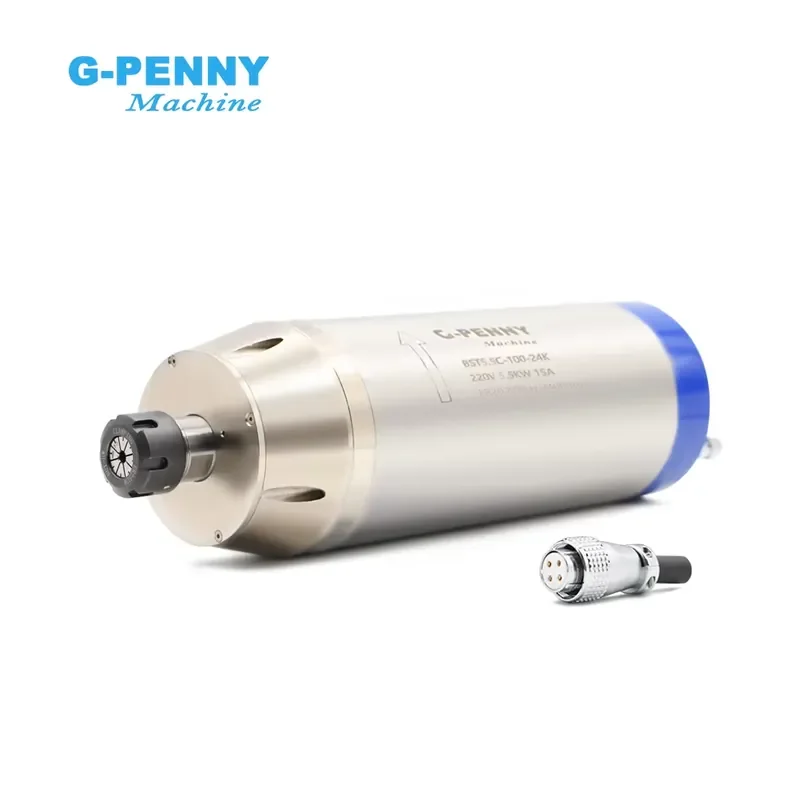 

G-Penny 7.5KW ER32 220v/380v Metal Working Water Cooled Spindle Motor,inverter,bracket,water Pump, Spindle Motor Kit