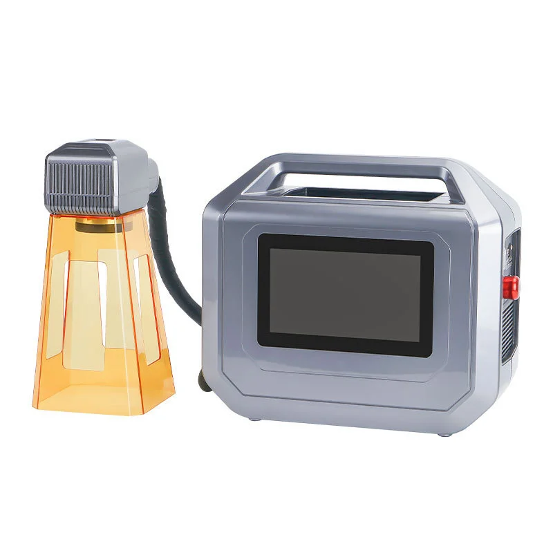 

Handheld laser marking machine, portable and easy to move, stainless steel metal inkjet printing, lettering, text and picture en