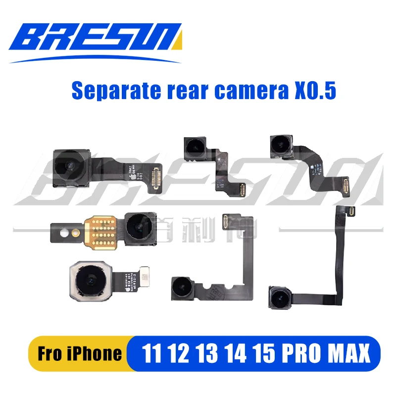 iPhone Independent Rear Camera X0.5 for iPhone 11 12 13 14 Pro Max Mini Plus Separate Camera Camera Parts Repair