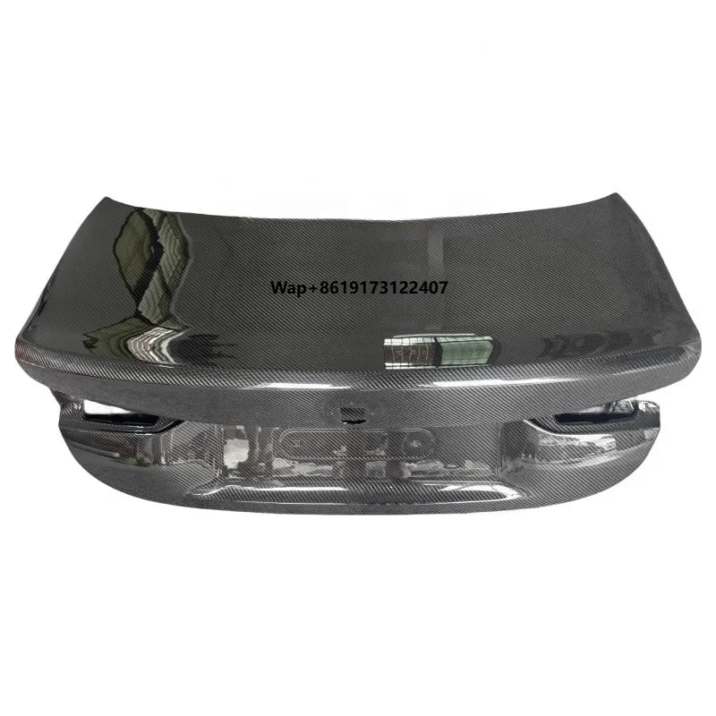 

Высокое качество OEM стиль сухая задняя крышка багажника из углеродного волокна на заказ детали кузова крышка для M4 G82 G83
