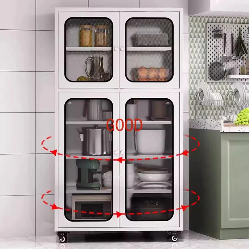 Скандинавская Буфетная мебель, Буфетная мебель, Кухонное хранилище, полка для гостиной, столовой, передвижная Полка для кухни