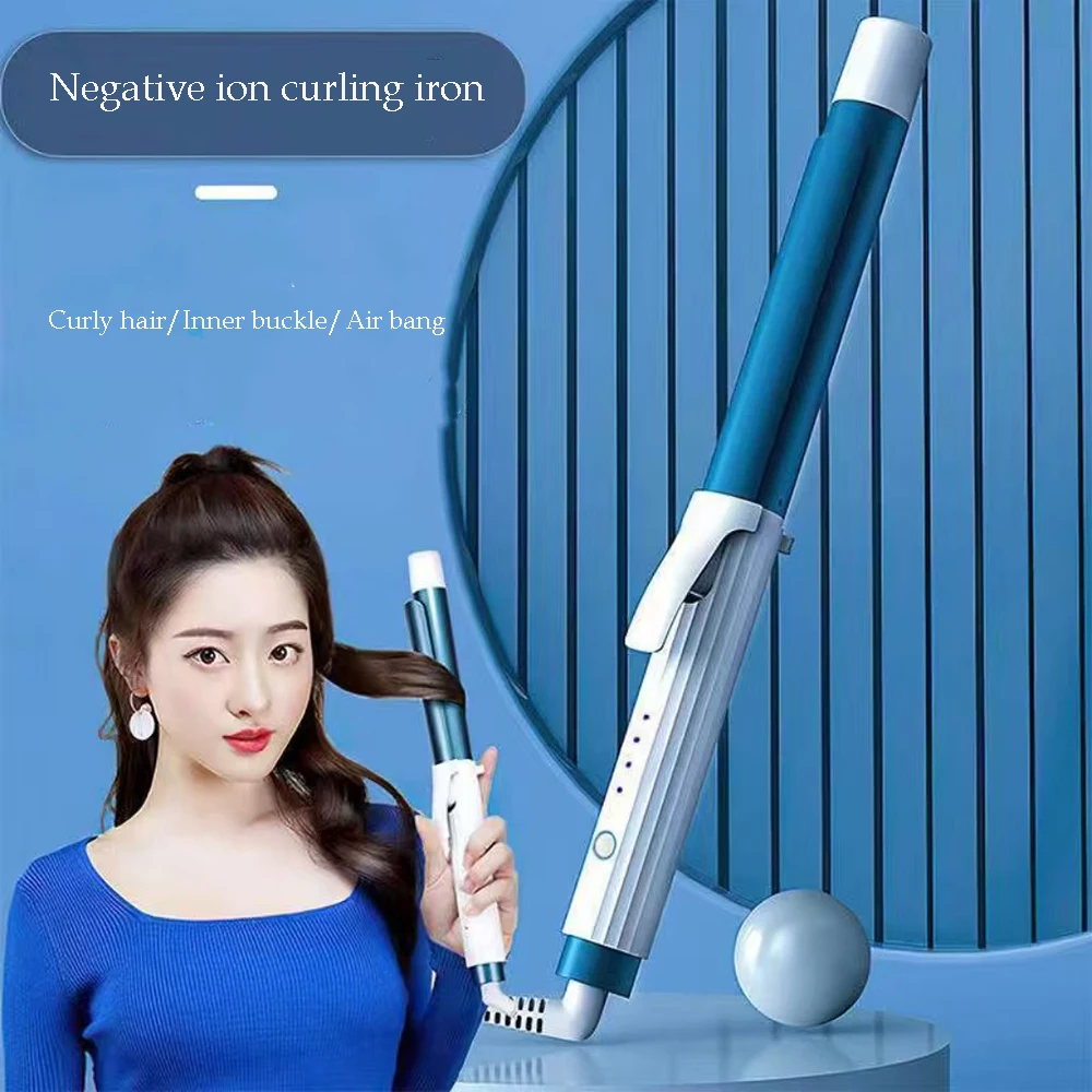 Hair Curler Large Volume Does Not Hurt The Hair Perm Negative Ion 25mm/28mm/32mm Bangs Lasting Syling Electric Curling Iron