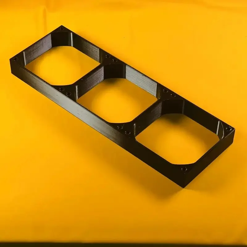12cm Computer Cooling Fan Heighten Holder Fake 360 Radiator Modification Bracket Fan Riser Spacer with Free Screws