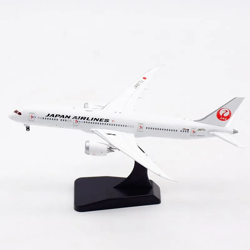 

Japan Airlines B787-9 Civil Aviation Airliner Alloy & Plastic Model 1:400 Scale Diecast Toy Gift Collection Simulation Display