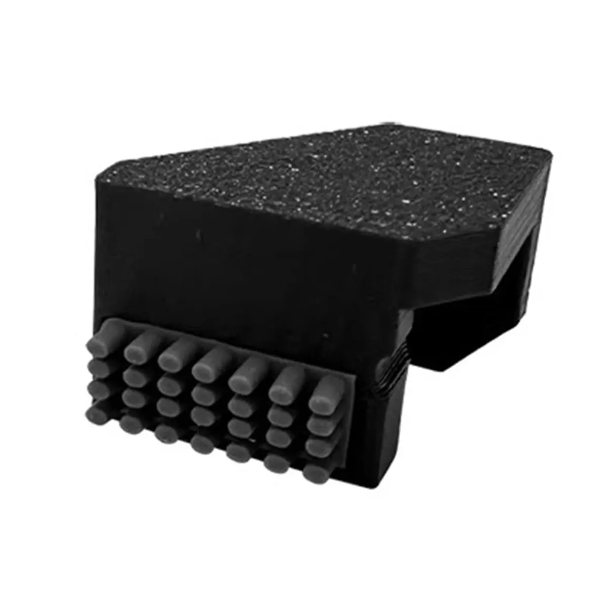 N28R For Bambu Lab X1/P1 Series Nozzle Brush Wiper Silicone Brush Mounted Scrubbers Print Head Cleaner Printer Head Wiping
