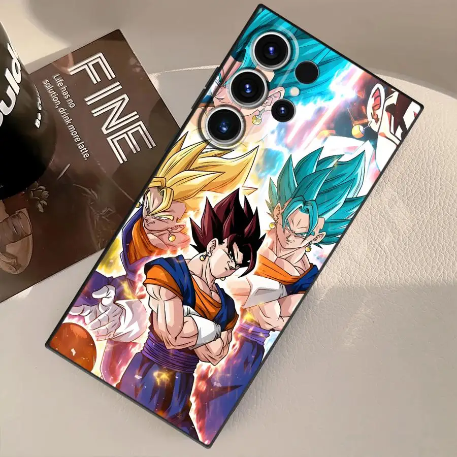 Funda Phone Cover Case for Samsung Galaxy S26 Ultra S25 Plus S10 S9 S21 FE S24 S23 S20 Ultra Note 20 8 9 10 D-Dragons Goku Gohan - view 3