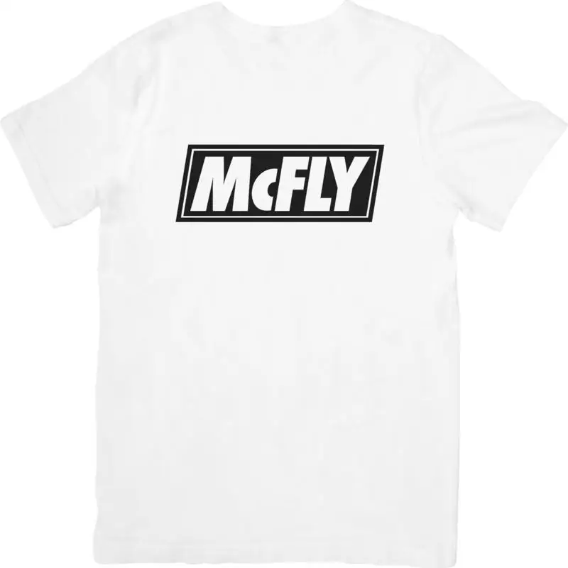 

Mcfly Music подходит для качественной хлопковой футболки белого цвета