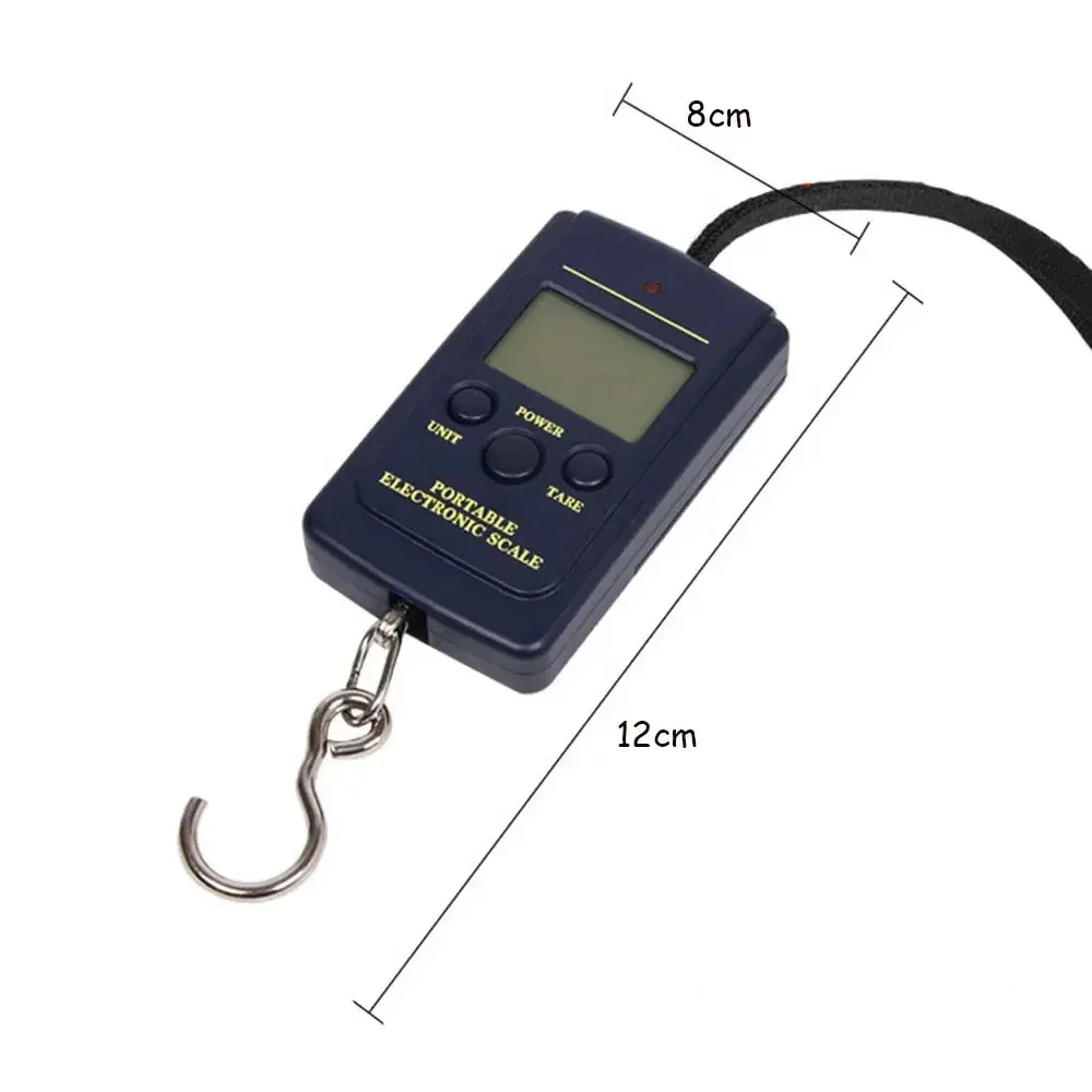 Kitchen Scales Mini Digital Scale for Fishing Luggage Travel Weight Hanging Scale Electronic Handy Pocket Weight Tool