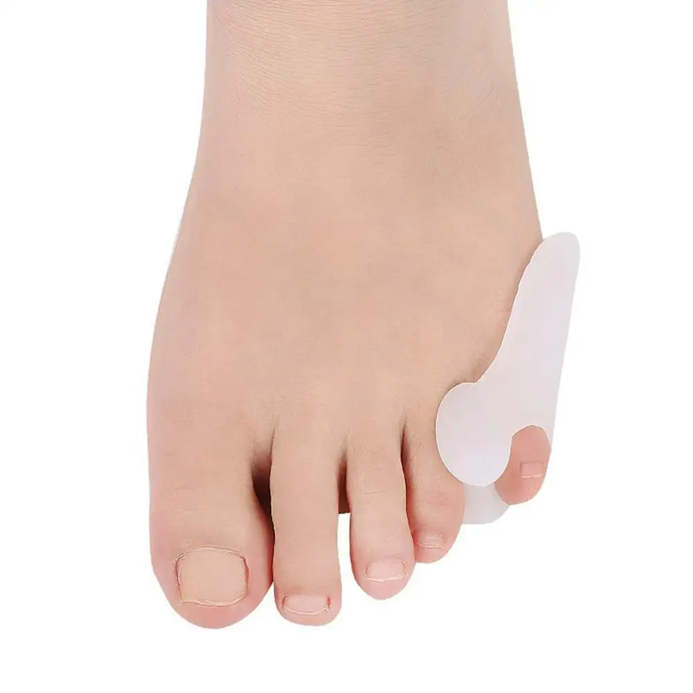 Protector de silicona para el pulgar, almohadilla separadora, Alisador, herramienta para el cuidado del pie, Hallux Valgus, F3A6