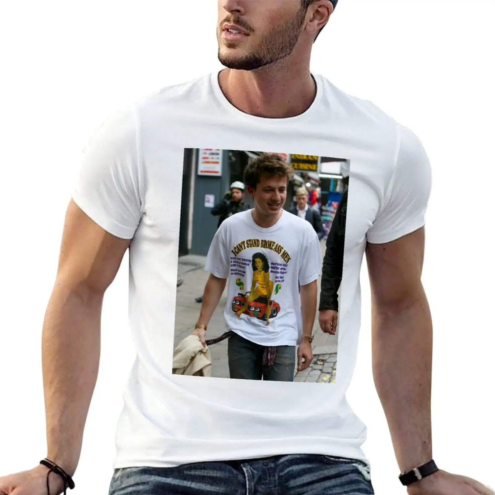 Charlie Puth T-Shirt t shirts for man cotton funny t shirt custom print t shirt for man T-shirt