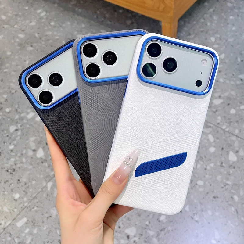 Contrasting Lens For Iphone 16 Plus 17 Pro Max 17 Air Phone Case Protective PC Hard Shell Shockproof Back Cover