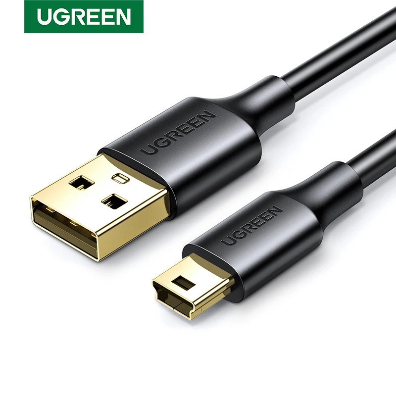Ugreen-미니 USB 케이블 미니 USB to USB 빠른 데이터 충전기 케이블, MP3 MP4 플레이어 자동차 DVR G...