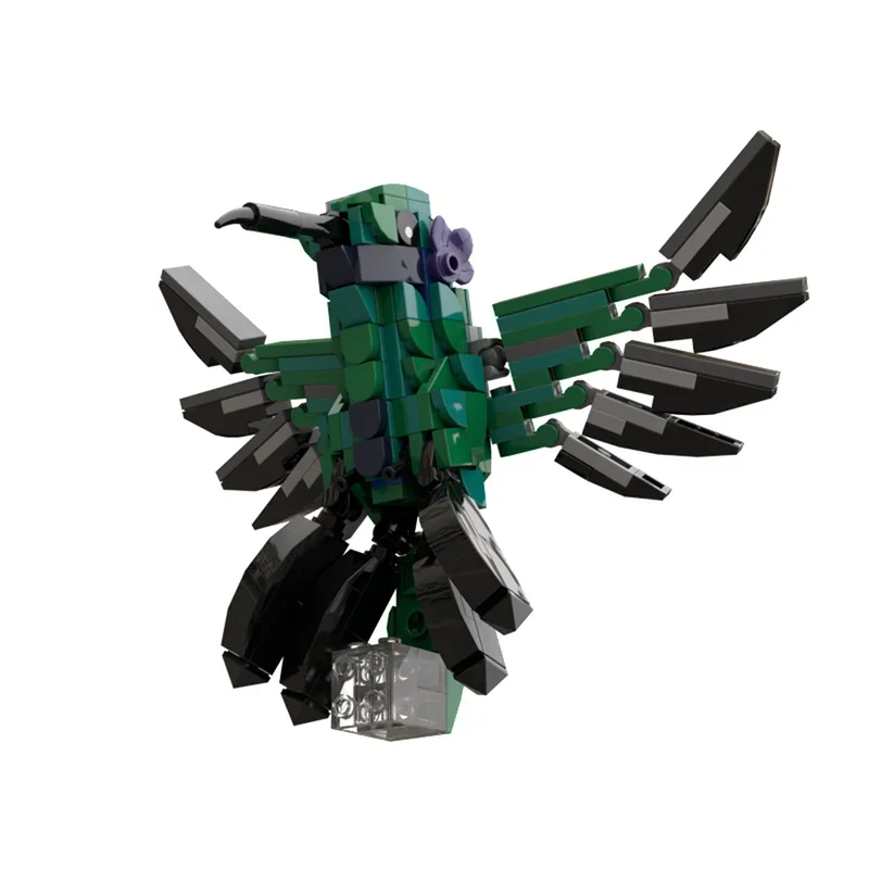NEW Moc Building Blocks Hummingbird Sparkling Violetear Technology Modular Bricks Model  Gifts Christmas Toys DIY Sets Assembly！