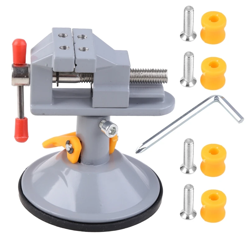 M6CF Mini for Bench Vise Small Table Clamp Universal Drill Press Vise For Diy Jewelry Watch Repairing Nuclear Carving Clip Ho