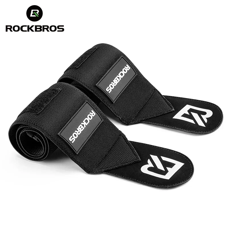 ROCKBROS Fitness  Wraps Gym Adjustable  Bandages Protector  Support Sports Fitness Wrist Protection Sleeve A Pair