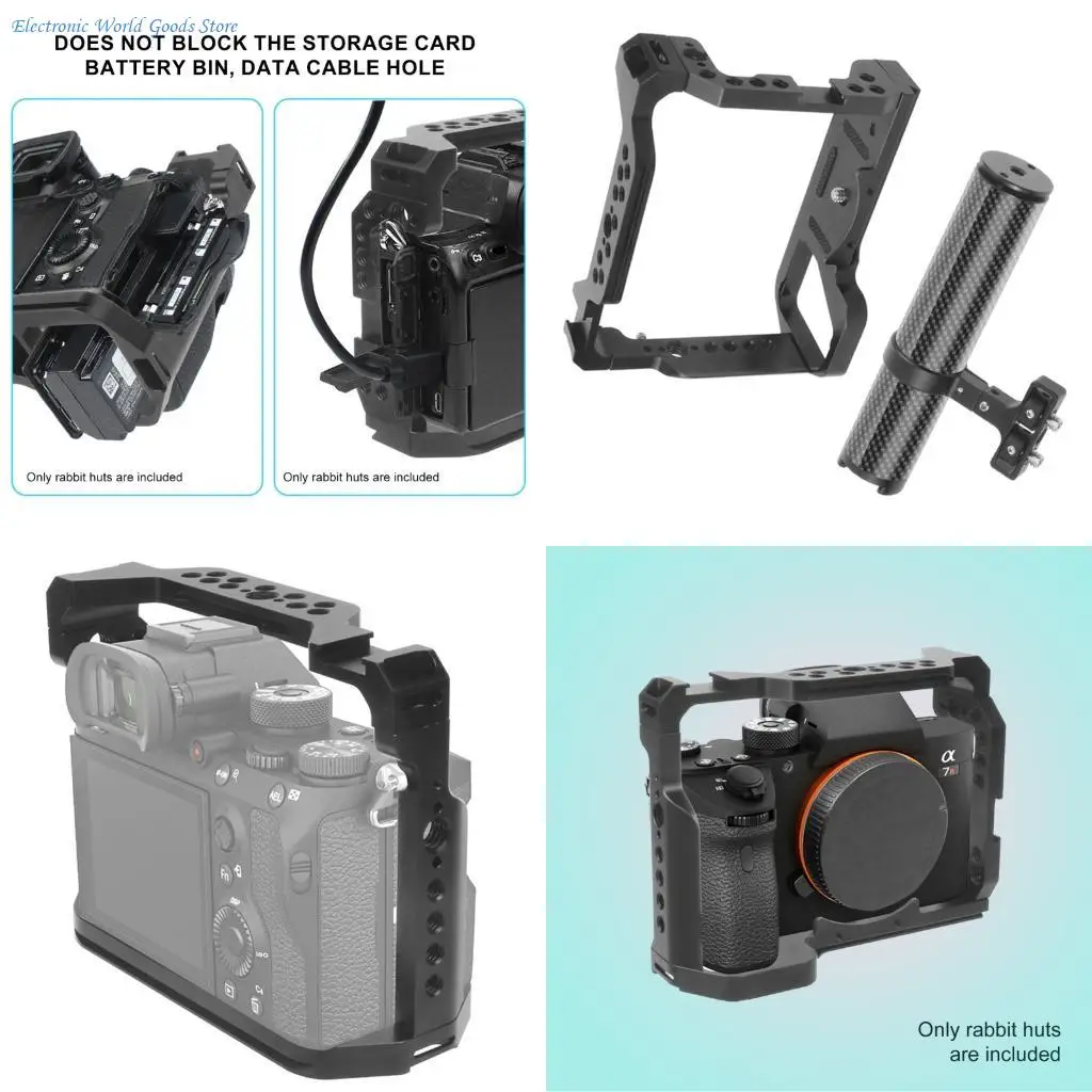 

A3PD Lightweight Camera Cage for A7S3 A9 A7S3 A7R3 A7M3 Lightweight Design
