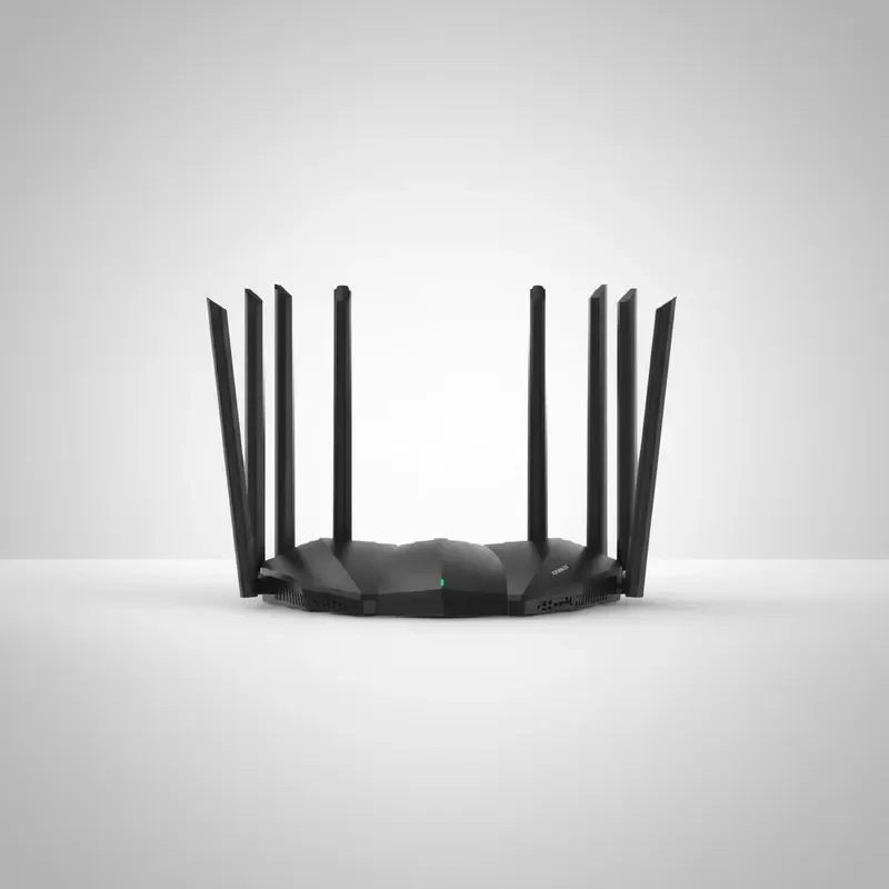 Indoor Wireless Router WiFi 5 1200Mbps Dual Band 2.4GHz 5GHz Supports 128 Users Long Range DC 12V Power Supply