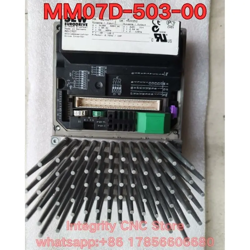 Second-hand MM07D-503-00 inverter function test is normal