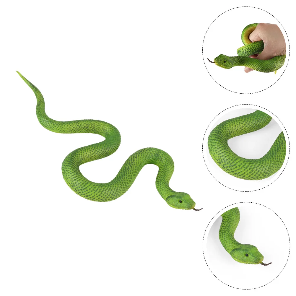 

Model Prank Prop Realistic Snake Desktop Adornment Emulated Ornament Toy Figurine Kids Trick Plaything