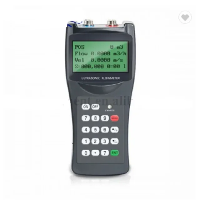 Taijia TDS-100H Digital Flow Transmitter S2 / M2 / L2  portable digital flow meter price ultrasonic portable flowmeter