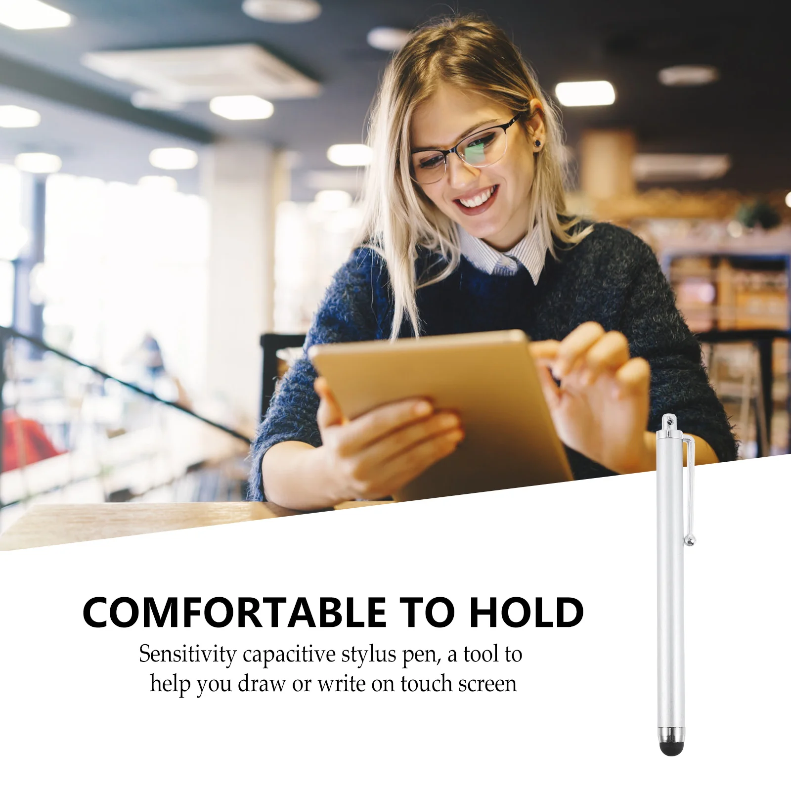 

20 шт. металлическая ручка для планшета, чувствительный стилус для ноутбука, емкостный алюминий