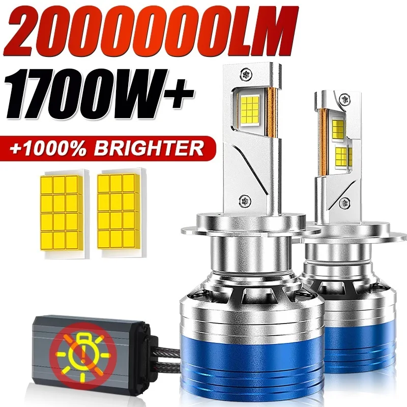 

1700W H4 H11 Led Headlight High Power 9084 CSP CANbus H7 H1 H8 H9 9005 HB3 9006 HB4 9012 HIR2 Turbo Lamp 6000K Car Fog Light 12V