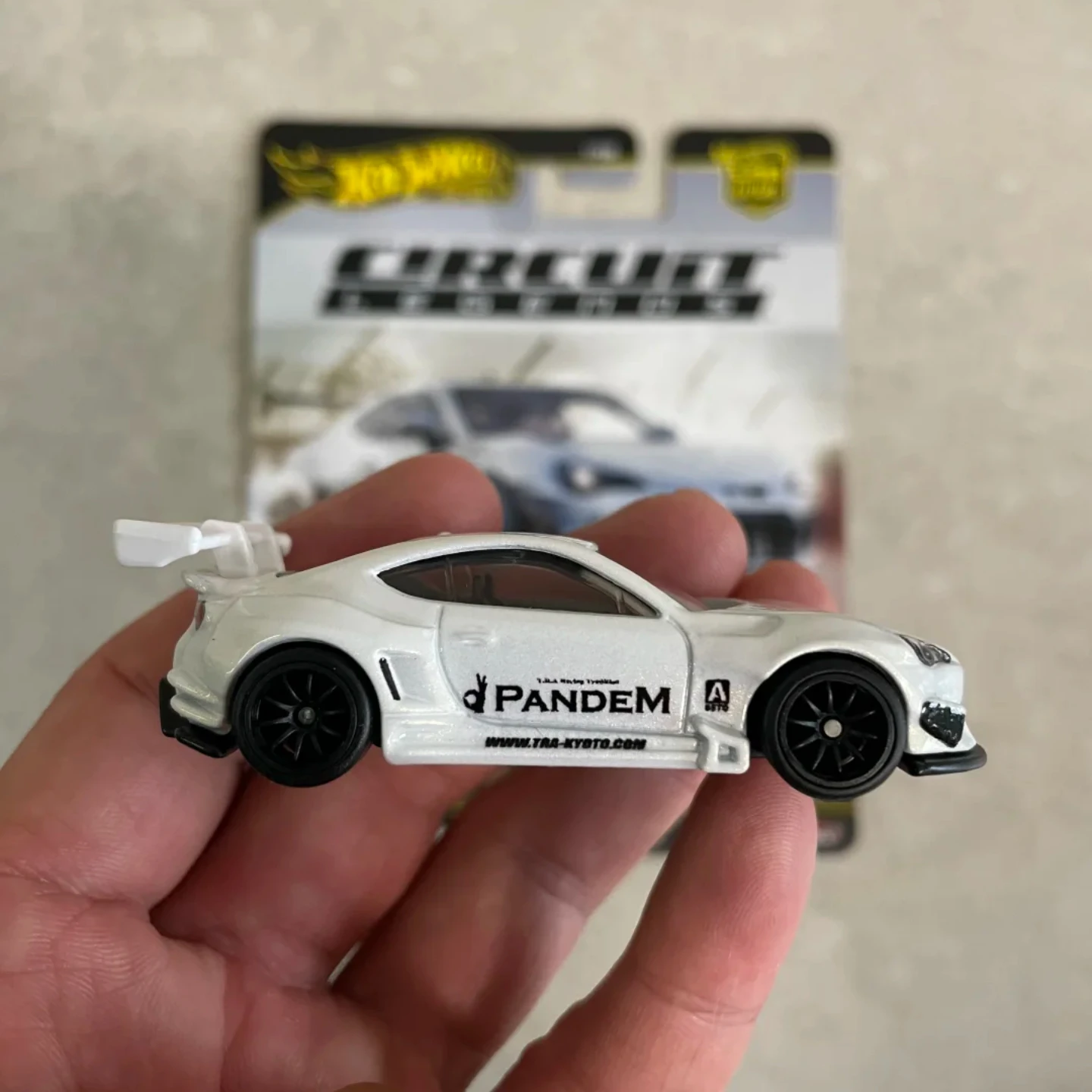 Hot Wheels Gold Label Model Car Track Legends PANDEM SUBARU BRZ 1:64 Scale Collectible Toy Car Culture Enthusiasts Decor Gift