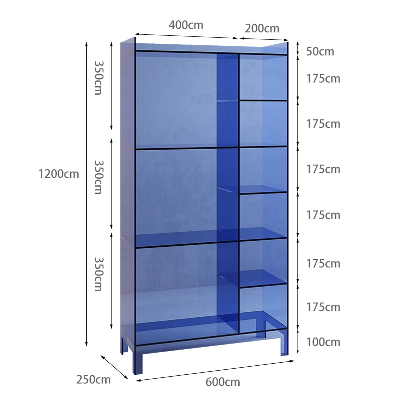 LH light luxury removable bookshelf simple living room coffee table household side shelf
