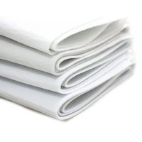 Woven Cotton Iron-On Fusible Interfacing Medium Weight Single Sided Interfac Fabric For T-shirt Blouses DIY Cloth Craft Supplies