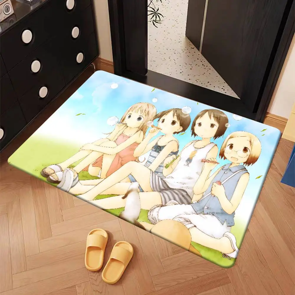 I-Ichigo Mashimaro Strawberry Marshmallow Hallway Carpet Retro Multiple Choice Living Room Kitchen Rug Non-Slip Welcome Rug